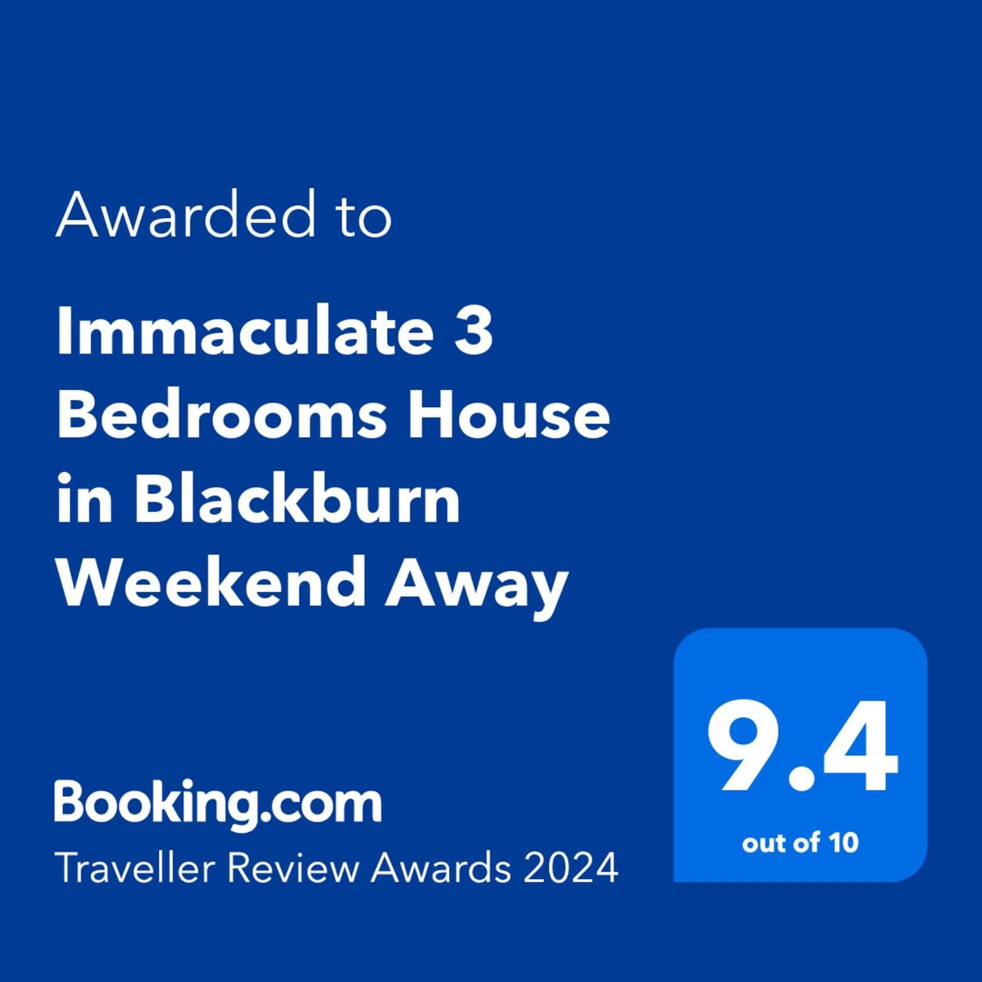 Come & Unwind In Charming 5 Bed House In Blackburn Blackburn  Eksteriør bilde